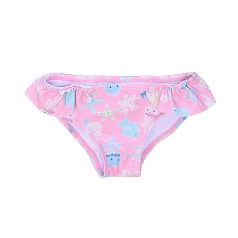 Lillo&Pippo jednodelni kupaći + kapa, devojčice 