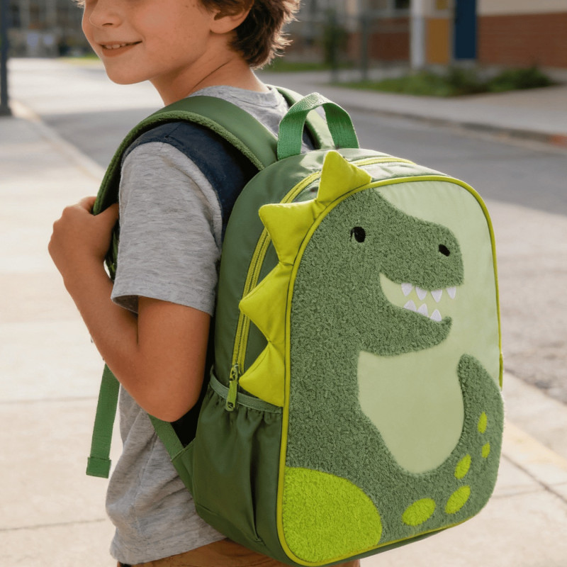 Cute&Cool ranac za decu, dino zeleni 