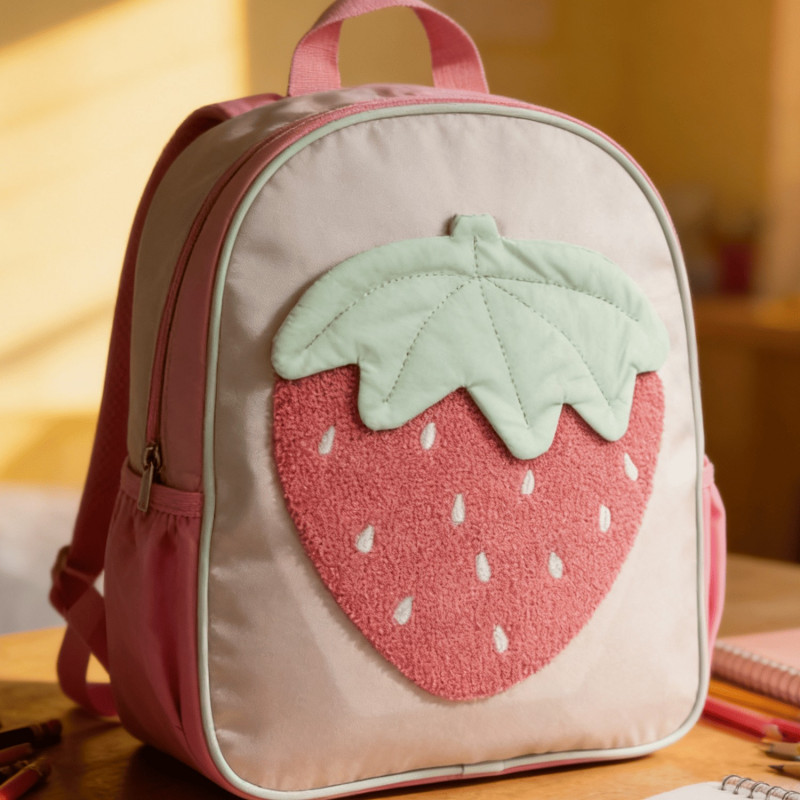 Cute&Cool ranac za decu, jagoda 