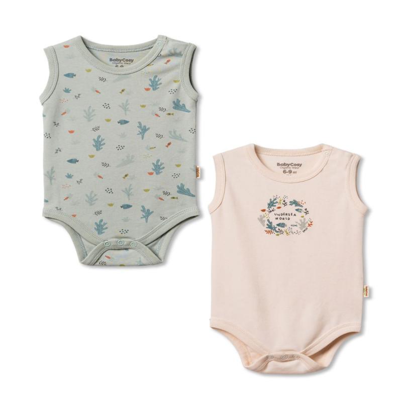 Baby Cosy bodi atlet, set 2/1, unisex 