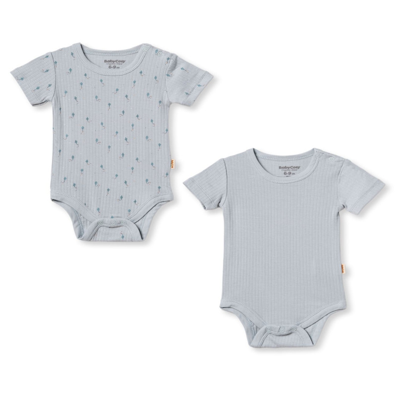 Baby Cosy bodi kr, set 2/1, dečaci 