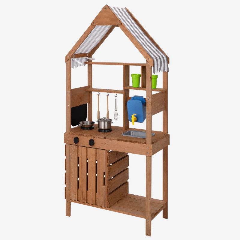 Cute&cool drvena kuhinja za dvorište 