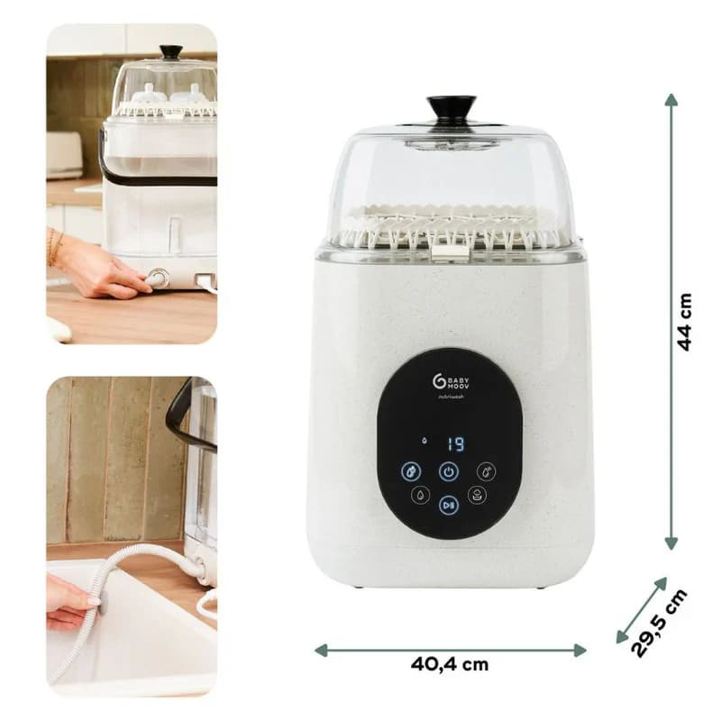 Babymoov Nutriwash Bottle washer automatski perač, sterilizator i sušač flašica (4-u-1) 