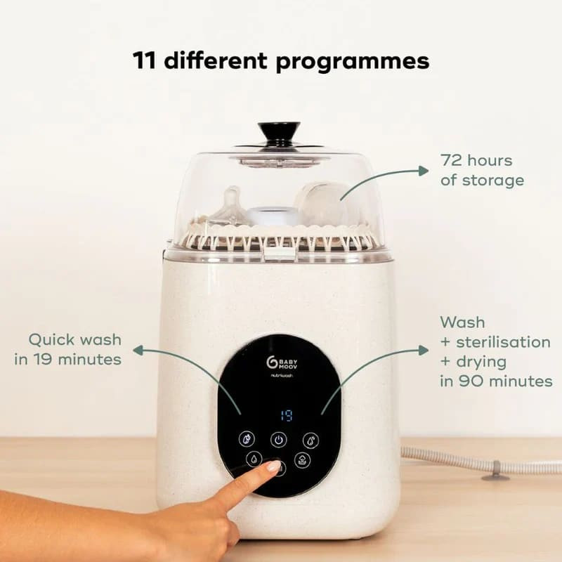 Babymoov Nutriwash Bottle washer automatski perač, sterilizator i sušač flašica (4-u-1) 