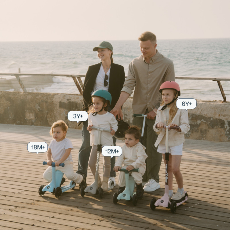 Smarttrike Xtend Mini trotinet 4u1 plava 