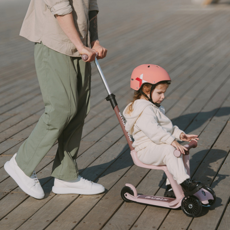 Smarttrike Xtend Mini trotinet 4u1 roze 