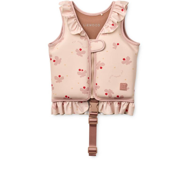 Liewood prsluk za plivanje Dove 1-2Y,ButterflyAppl 