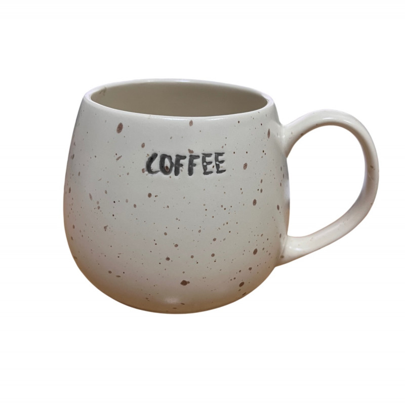 Cute&Cool HOME keramička šolja Coffee braon 400ml 