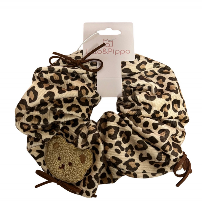 Lillo&Pippo gumica za kosu leopard 