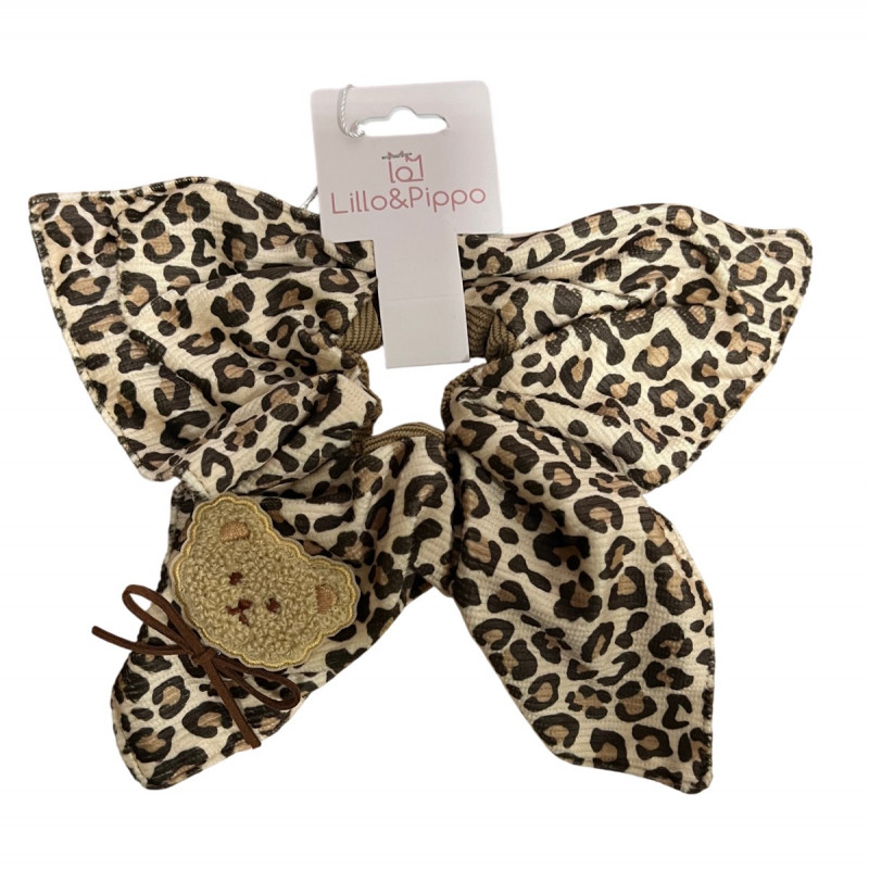 Lillo&Pippo gumica za kosu leopard 