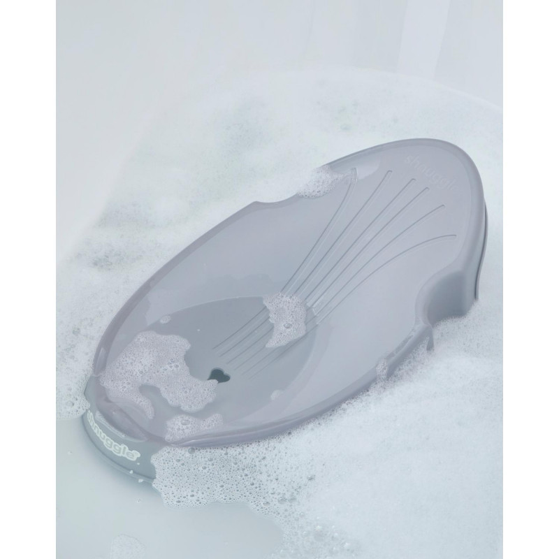 Shnuggle podloga za kupanje bebe(0-6M),Pebble grey 