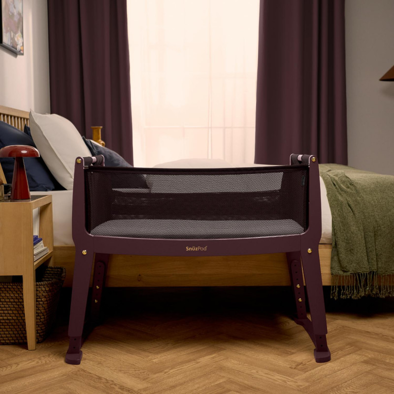 SnuzPod Studio kolevka za bebe,Rome Burgundy 