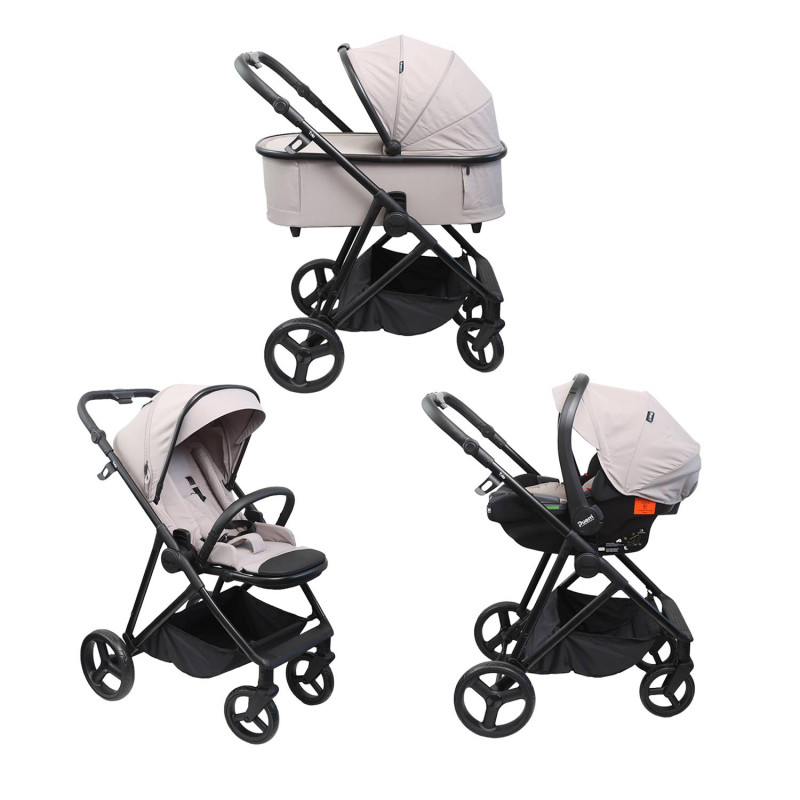 Puerri trio sistem Auretta, Grey 