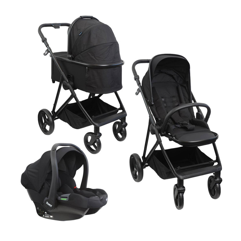 Puerri trio sistem Auretta, Black 