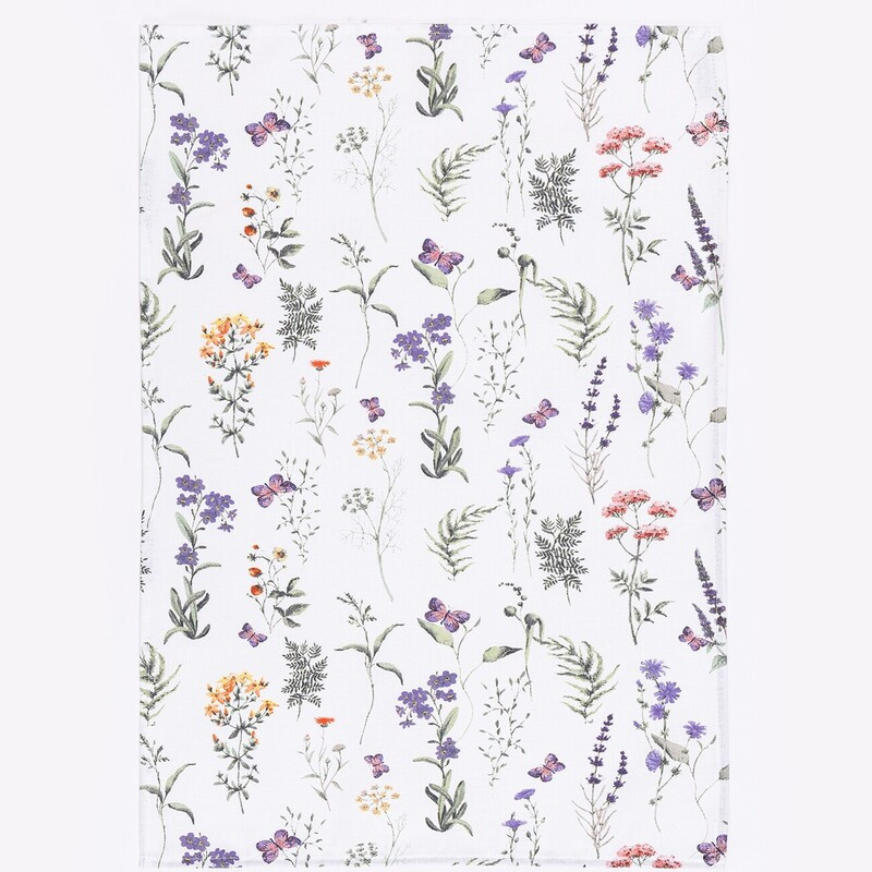 Stefan kuhinjska krpa cvetići 