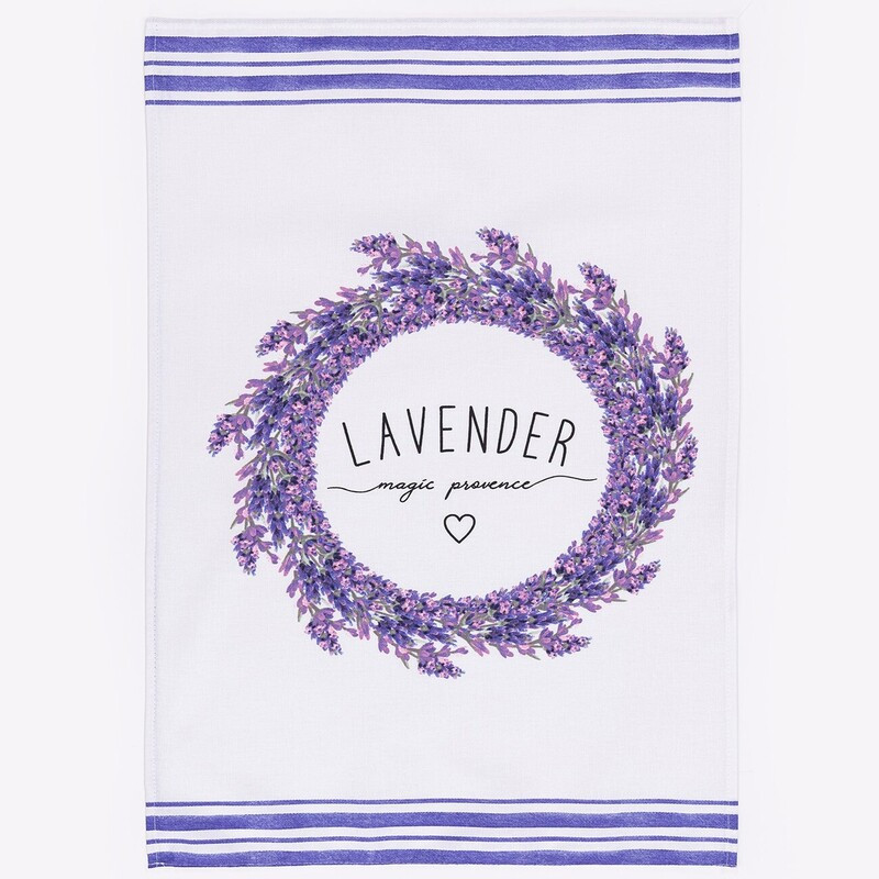 Stefan kuhinjska krpa venac Lavande 