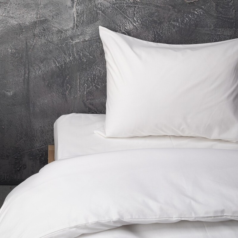 Stefan posteljina šifon bela 3/1, 140x200 