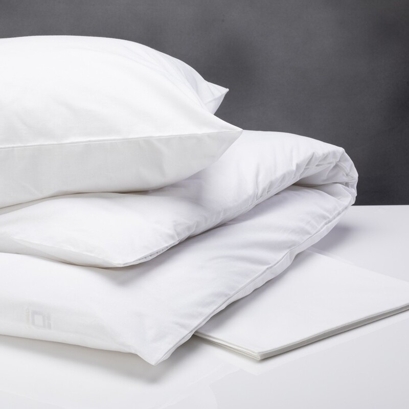 Stefan posteljina šifon bela 3/1, 200x200 