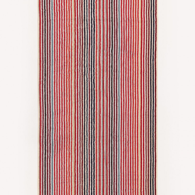 Stefan peškir za plažu Finelle crvene pruge,75x150 