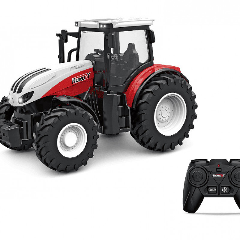 Cute&Cool traktor RC 1:24, crveni 