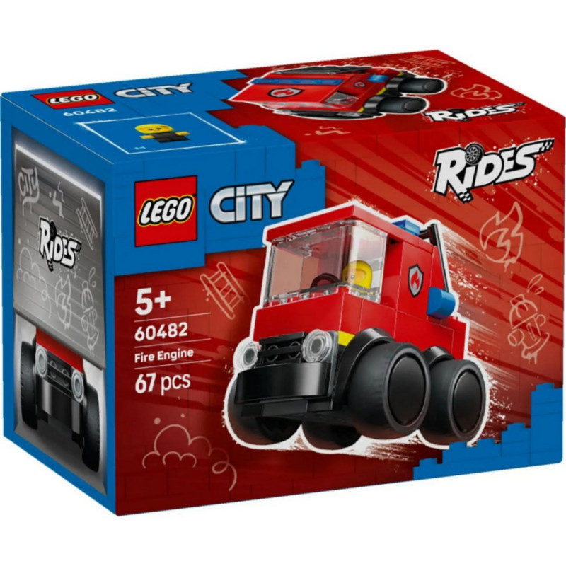 Lego City Rides Fire Truck 