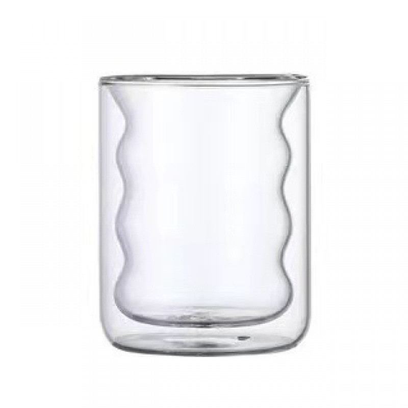 Cute&Cool HOME staklena čaša sa duplim dnom 200ml 
