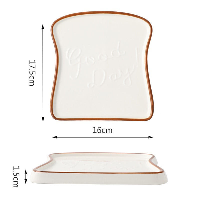 Cute&Cool HOME tanjir za tost 17.8x16.5cm 