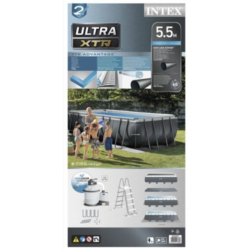 Intex bazen sa čeličnom konstrukcijom 