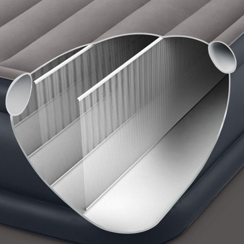 Intex krevet fiber sa ugrađenom pumpom, 152x203 