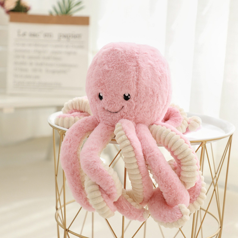 Cute&Cool HOME dekor igračka hobotnica roze, 80cm 