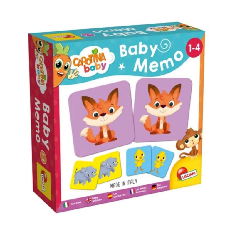 CarotinaEdukativna igra memorijeŽivotinje Lisciani 