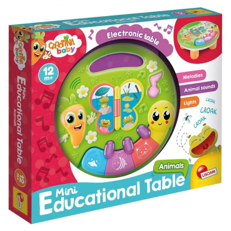 Carotina edukativni set MiniTablaZivotinjeLisciani 