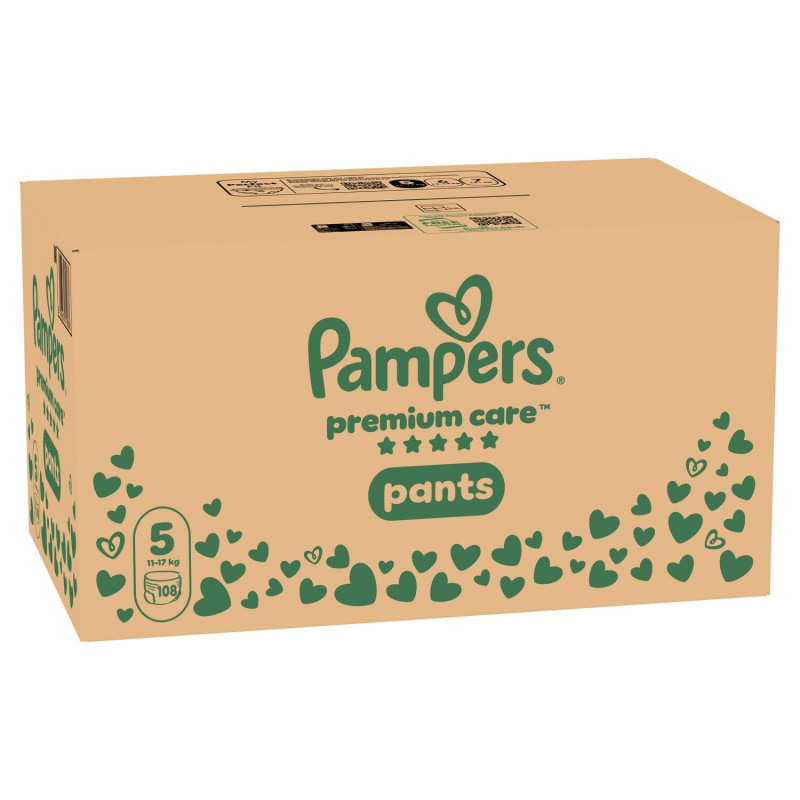 Pampers pants pelene monthly 5 prem.11-17kg 108kom 
