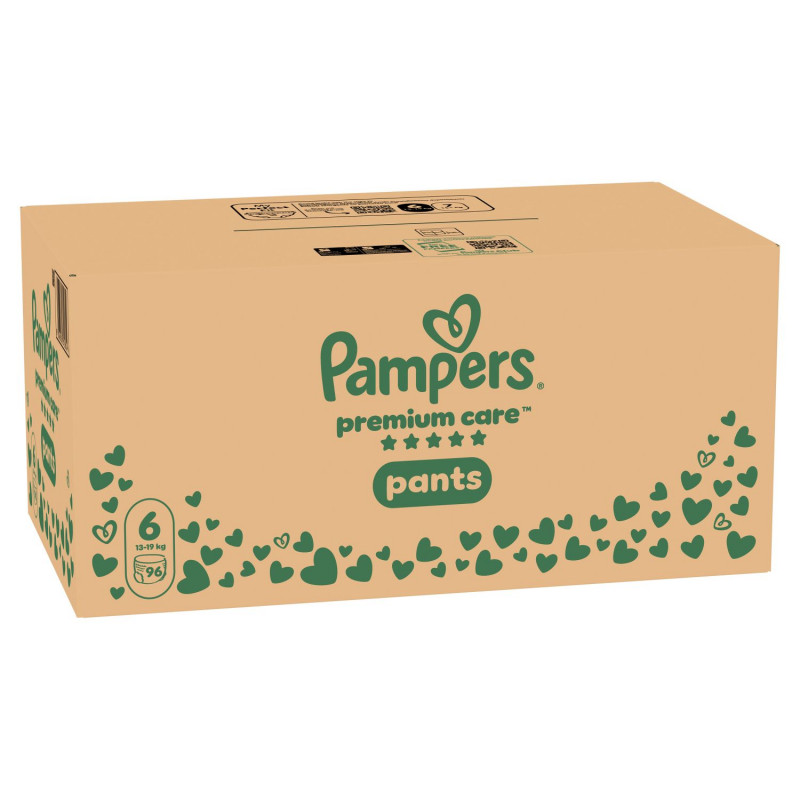 Pampers pants pelene monthly 6 prem. 13-19kg 96kom 