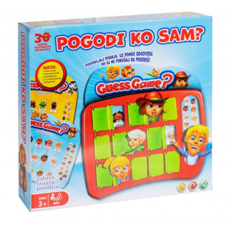 Društvena igra SR Pogodi ko sam 