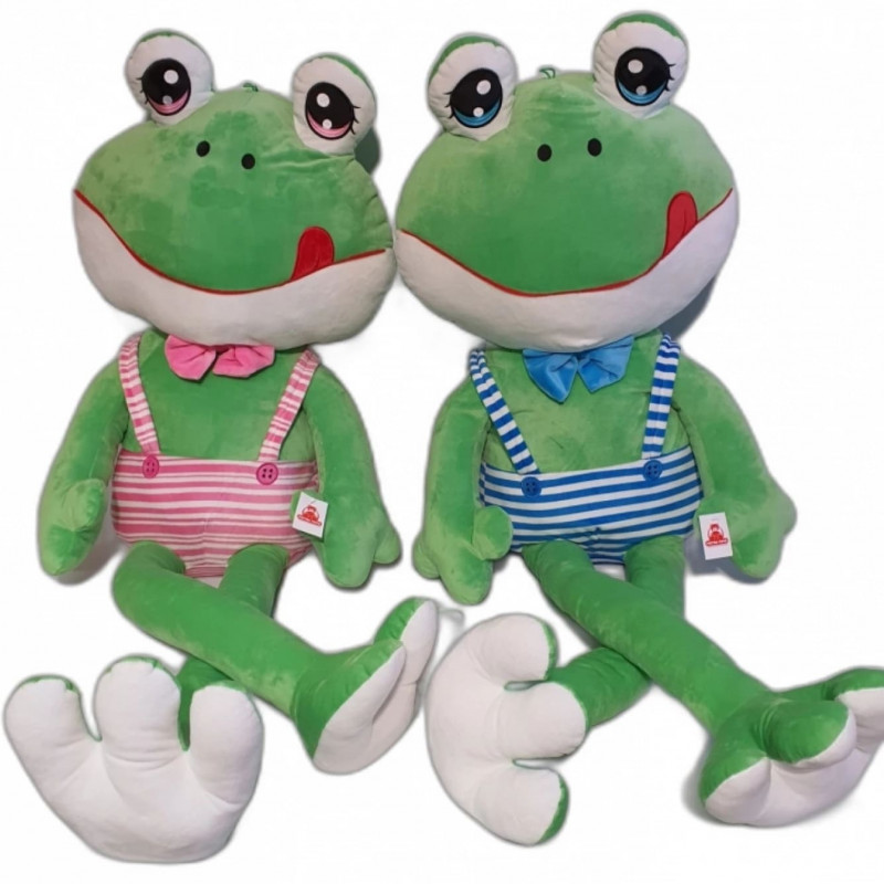 Plišana igračka žaba ass, 100cm 