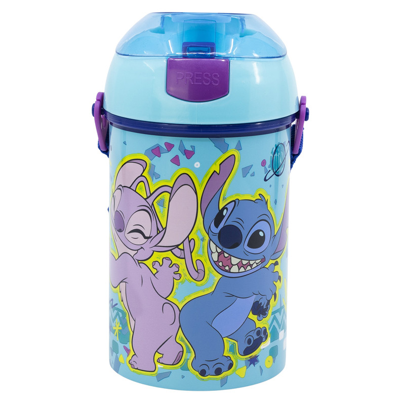 Stor flašica sa trakom za nošenje 450ml Stitch 