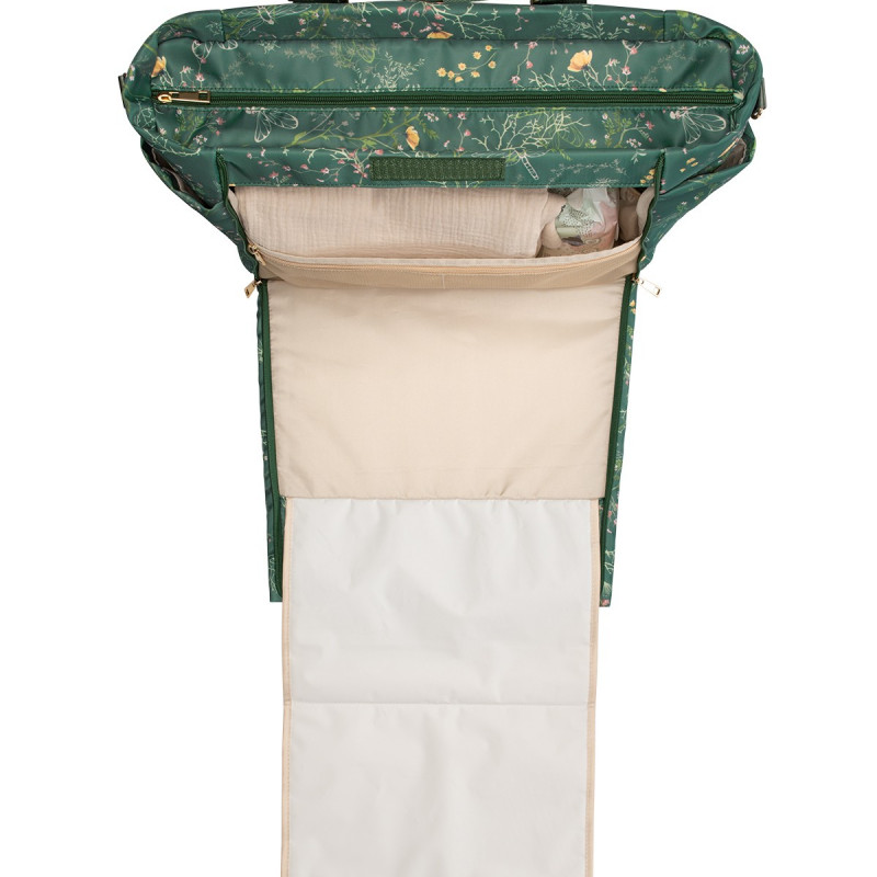 Kikka Boo torba za mame Florence garden Green 