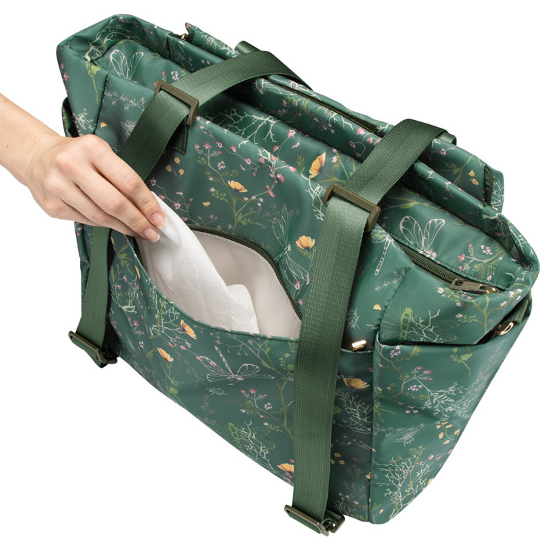 Kikka Boo torba za mame Florence garden Green 