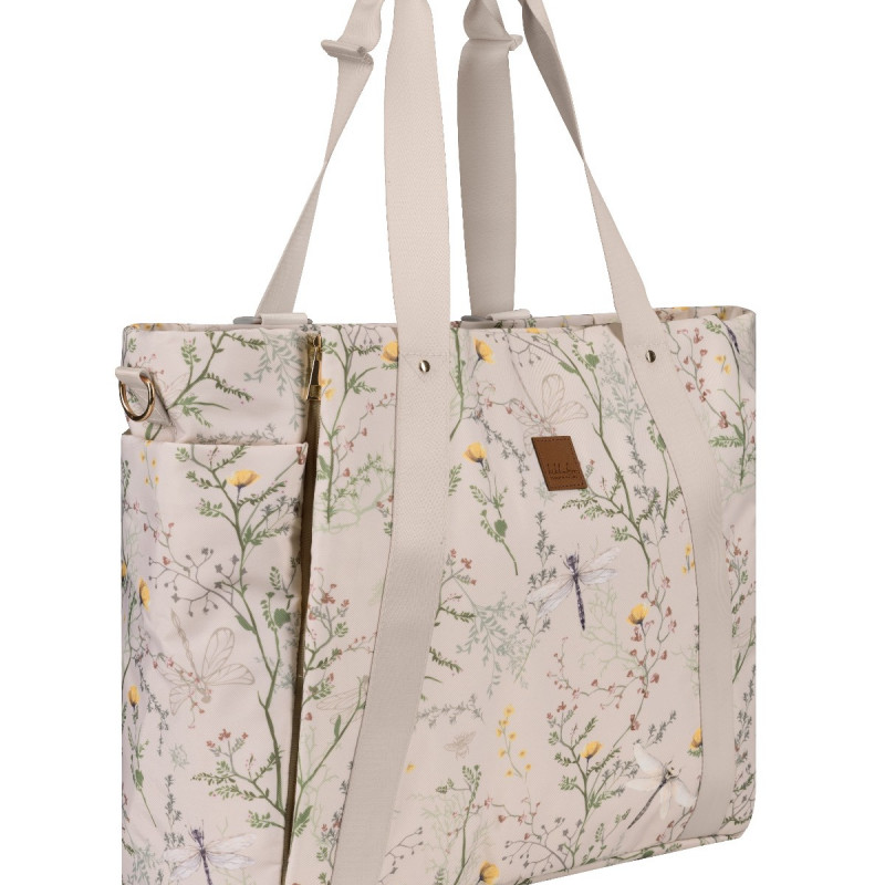 Kikka Boo torba za mame Florence garden Beige 