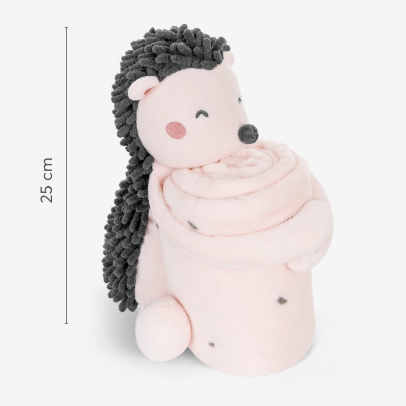 Kikka Boo ćebe sa igračkom 70x100 Hedge Hugs 