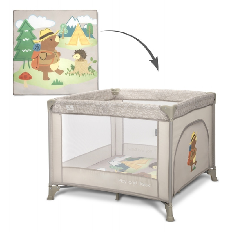 Lorelli ogradica za bebe Play & Relax,Beige campin 