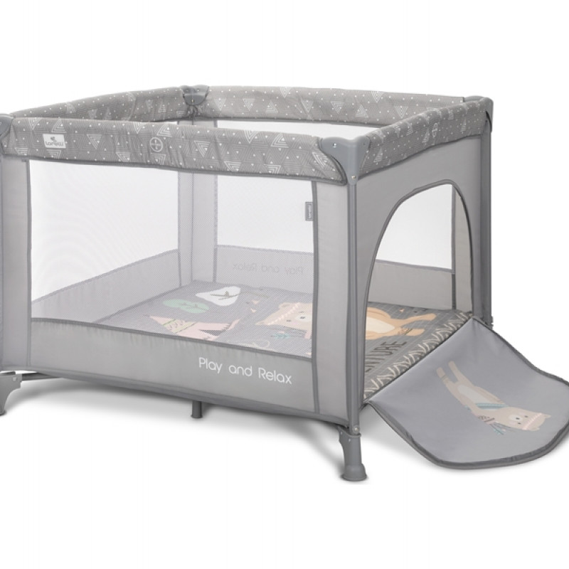 Lorelli ogradica za bebe Play & Relax,Grey adventu 