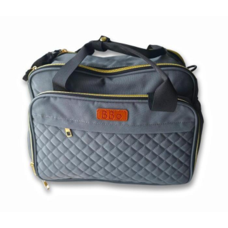 BBO torba za mame Mila, Grey 