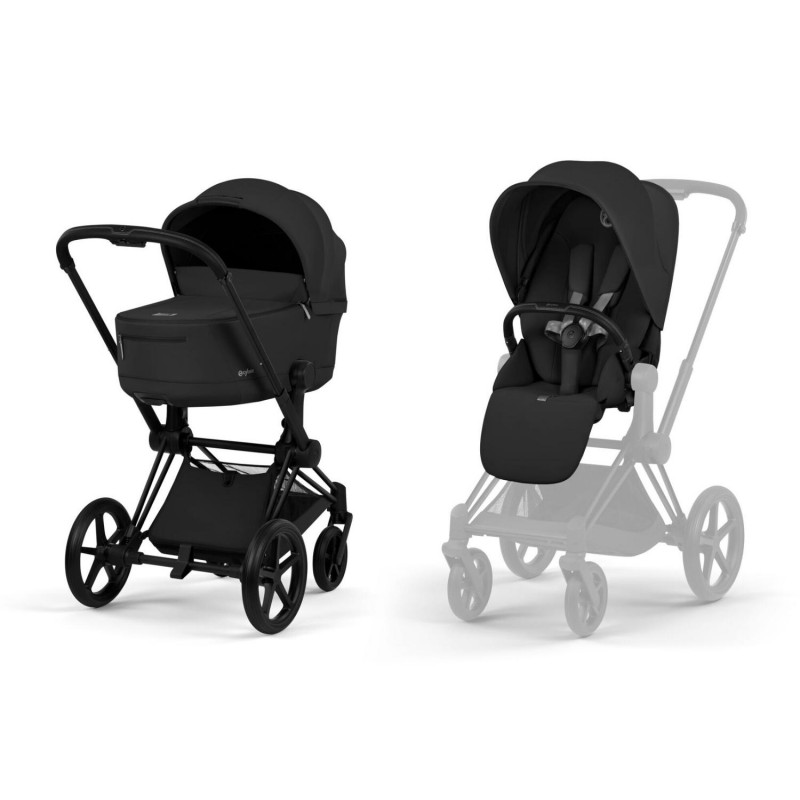 Cybex duo sistem Priam, Sepia Black (matt black) 