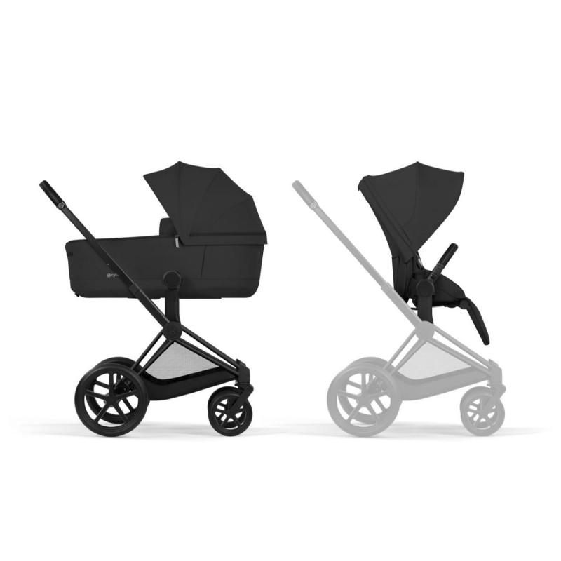 Cybex duo sistem Priam, Sepia Black (matt black) 