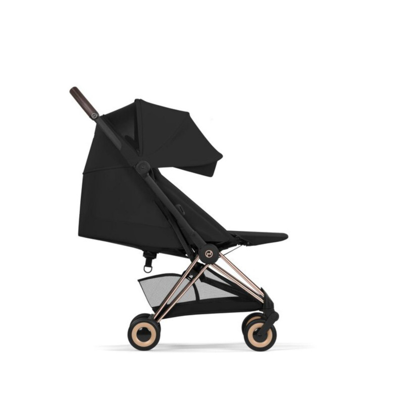 Cybex duo sistem Coya, Sepia Black (rosegold ram) 