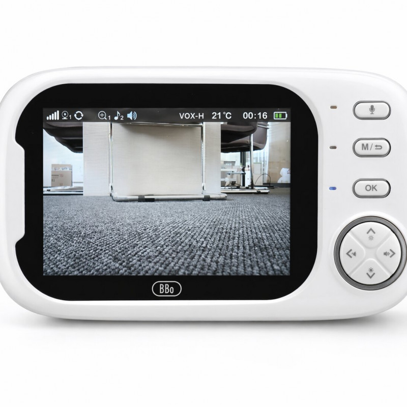 BBO Video baby monitor sa kamerom i prikazom temperature 