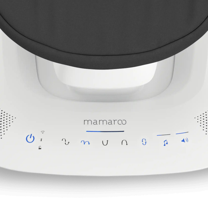 Uppababy ležaljka Mamaroo Jake, Charcoal Melange 