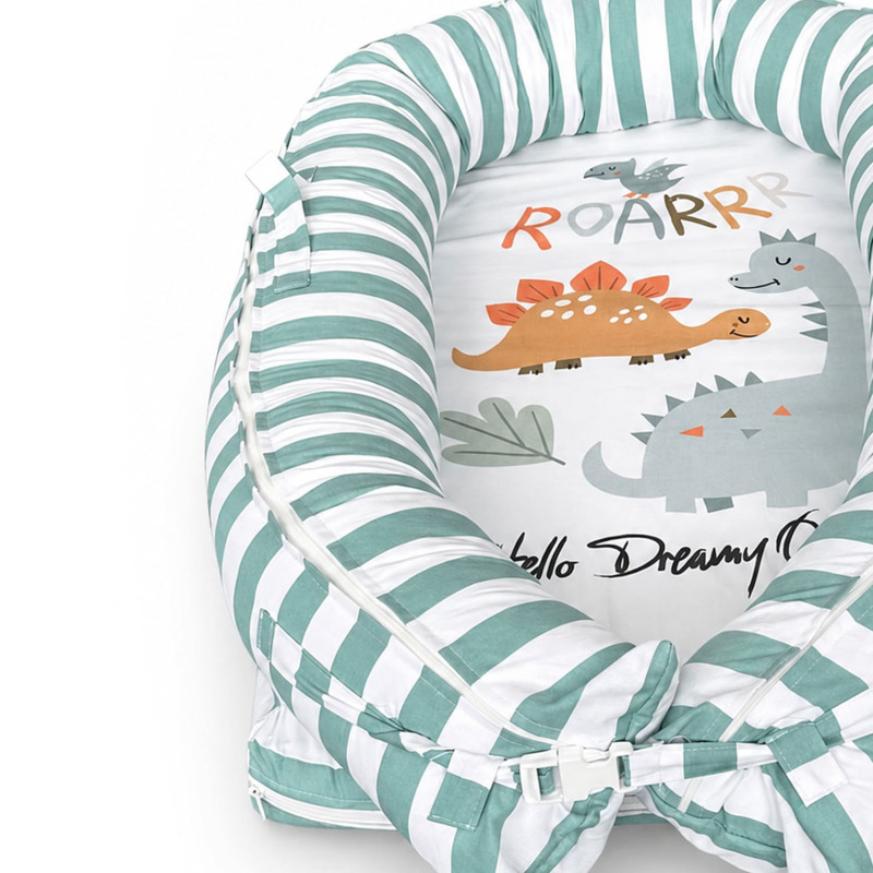 Baby Textil gnezdo Dino družina 